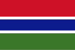 Flag of Gambia (Republic of)