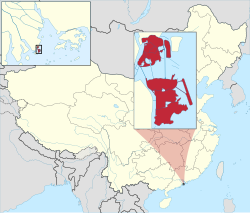 Locator map for Macao (Special Administrative Region of China)