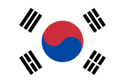 Flag of South Korea (Republic of Korea)
